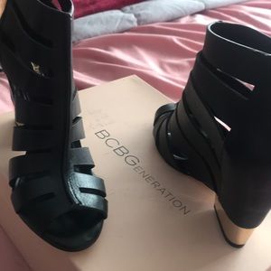 Beautiful wedge shoes